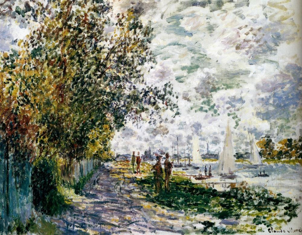 Claude Monet The Red Cape (Madame Monet)